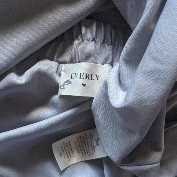 Everly Tulip Mini Skirt Elastic Waist Lavender Purple - Size Medium - Picture 6 of 8